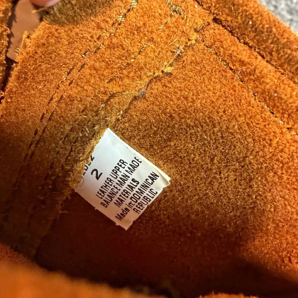 Minnetonka brown suede